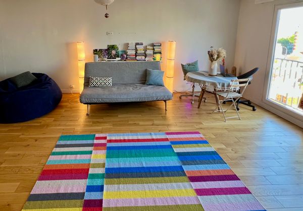 Large, bright studio with a panoramic view of the rooftops &  the sky✨ 15 min from the ❤️ of Paris