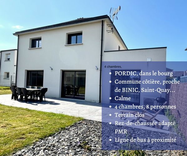 Grande maison familiale dans le bourg adaptée PMR