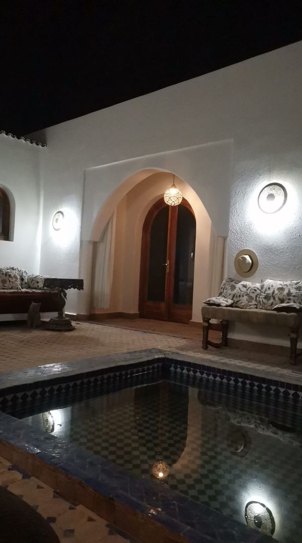 A's house