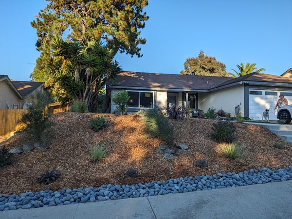 Family home with yard north of San Diego