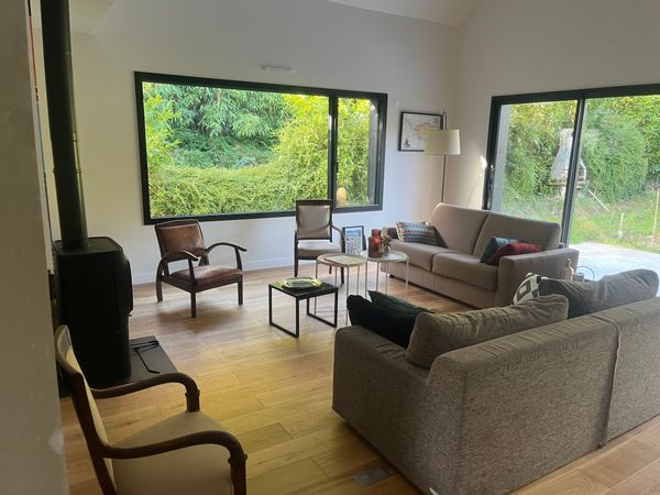 La maison de Béatrice, maison neuve d’architecte, avec accès à la mer