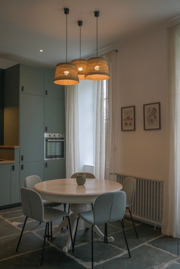 La maison du viaduc Maison dans le circuit des venelles à Morlaix (Bretagne, France)