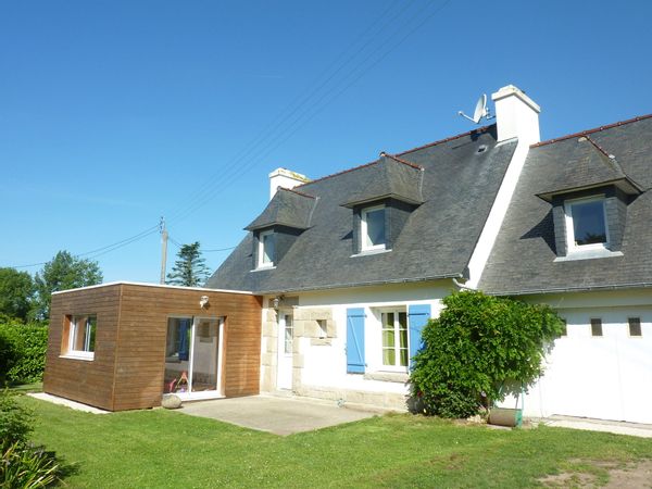 Maison familiale avec jardin tout près de la mer en Bretagne