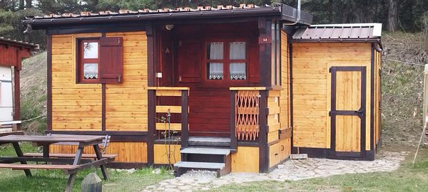 La caravane  chalet de MURIEL