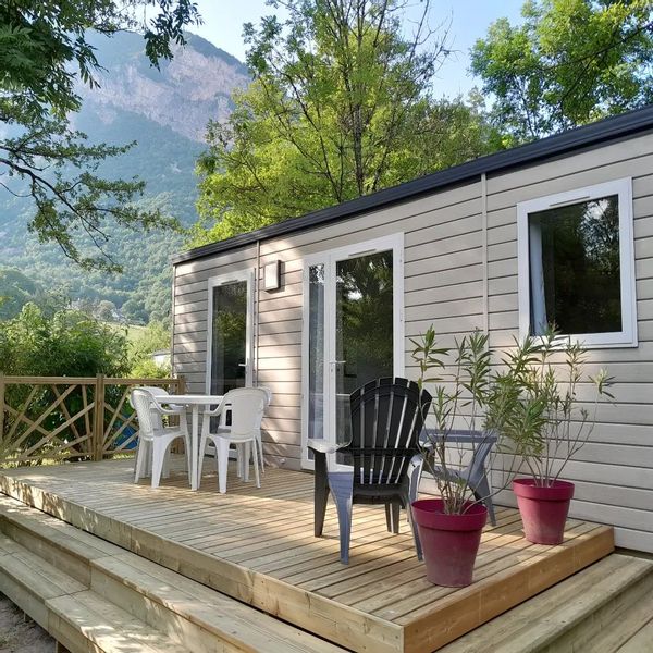 Le mobil-home de Sandrine & Yann