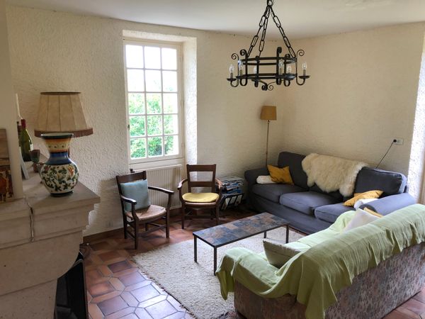 Maison familiale de campagne avec piscine