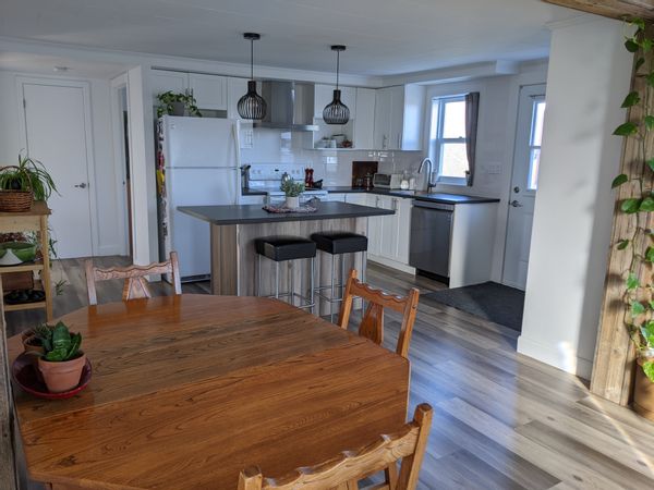 Appartement lumineux et paisible près du fleuve Saint- Laurent!