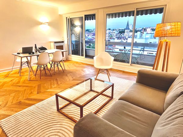 L’appartement parisien avec vue en cœur de village