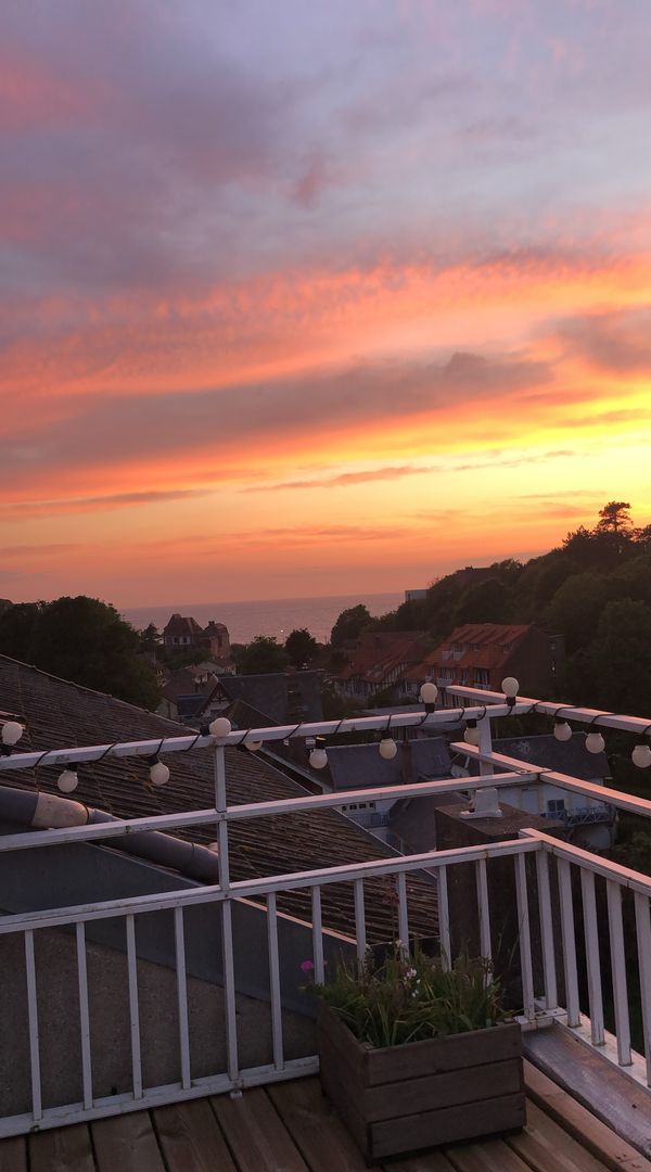 Appartement avec terrasse à deux pas de la mer