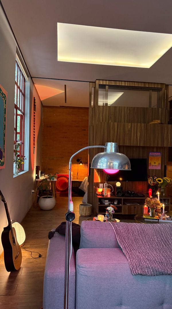 Cozy loft con azotea de Eléna y Robin