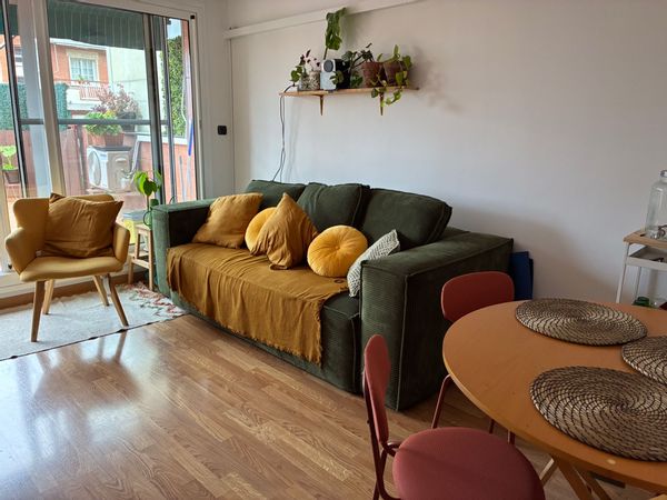 Ático con terraza en Nou Barris.