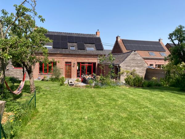 La maison de Nora et Matthieu à Blandain