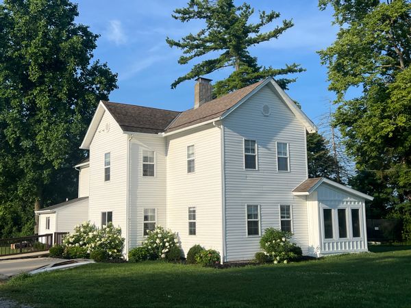 Julia & Casey’s 1863 renovated farmhouse on 5 acres