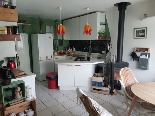 La chambre avec salle d'eau privative du 1er étage