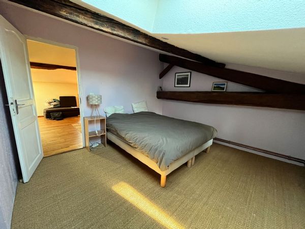 La chambre privée avec salle de bain de Thibault et Mylène