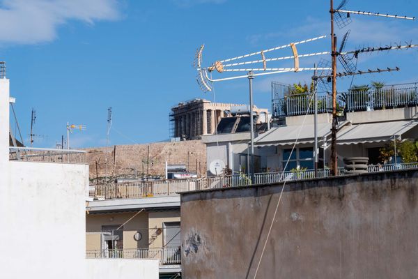 Acropolis view Vintage style apartment