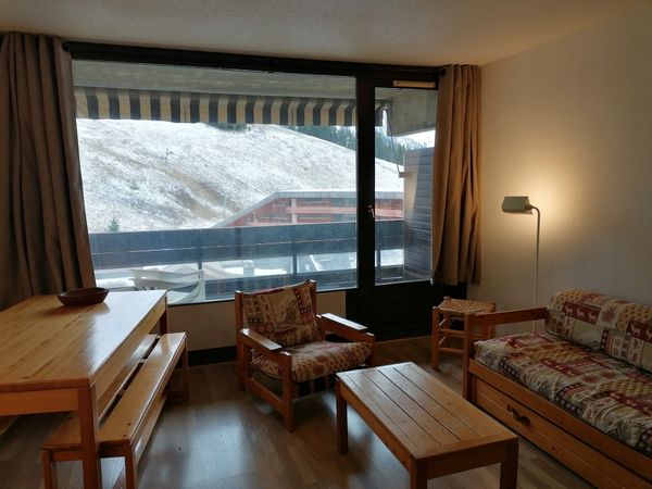 L'appartement de Françoise et Stéphane est au pied des pistes de la station de ski de MANIGOD