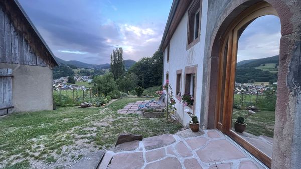 Notre ferme de montagne avec vue panoramique en Alsace - DISPO NOUVEL AN ET AOUT 2026