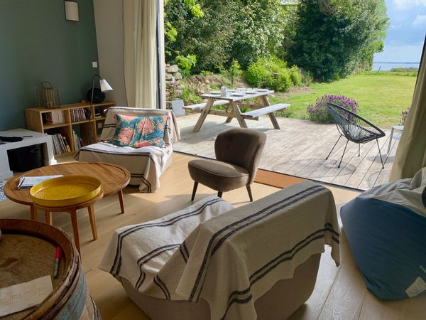 Vue mer dans le hameau de Penero