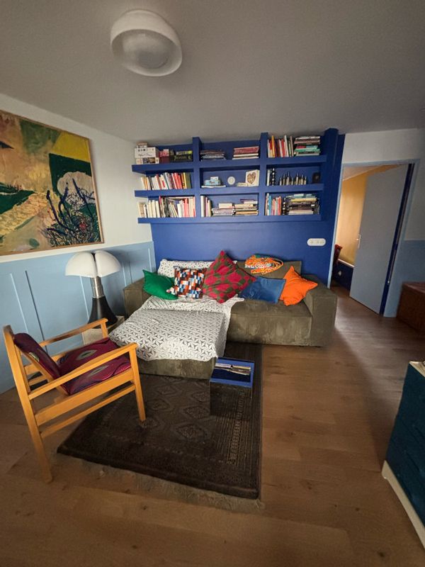 L’appartement coloré de Hamza et Emma à 2 pas de Paris