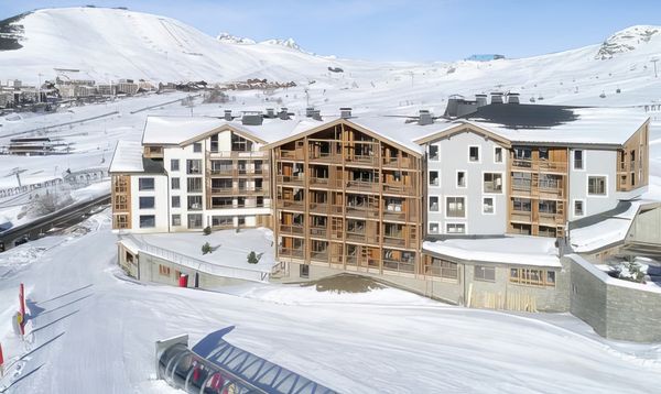 Appartement T4 + cabine classé 5* en haut de l'Alpe d'Huez