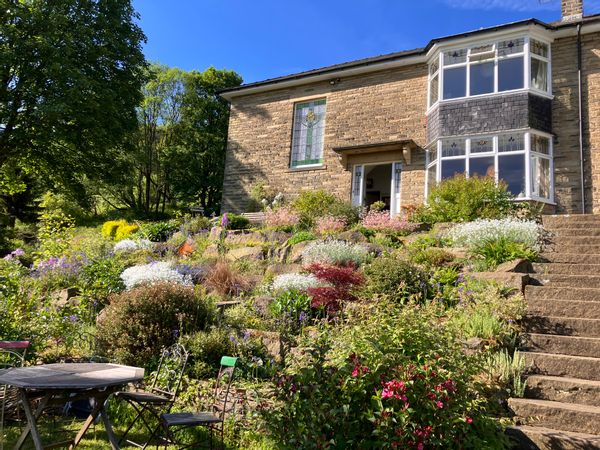 Stunning views over charming Hebden Bridge