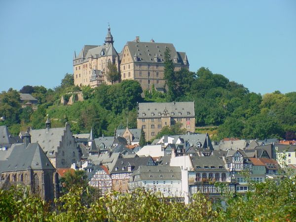 Steffi's home in medieval city