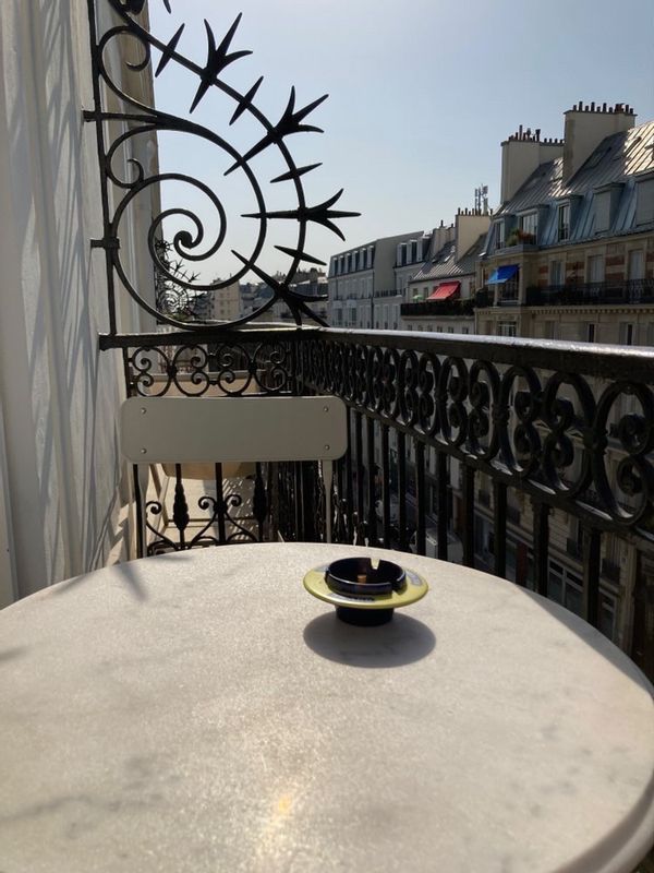 Charming Parisian apartment with a balcony near the Canal Saint-Martin.