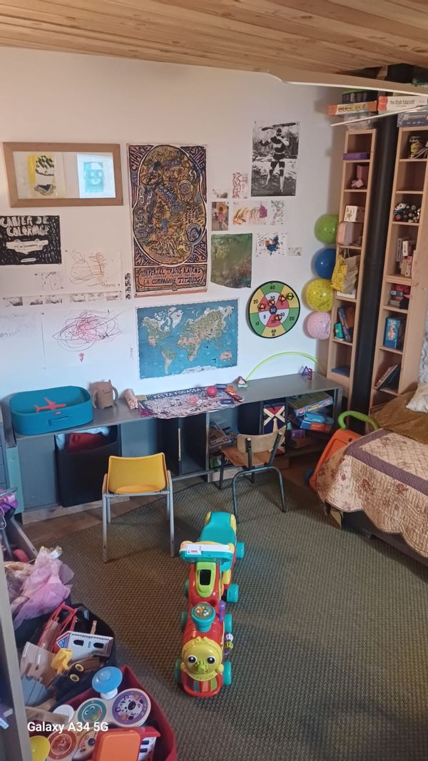 maison sur 2 étages dans le quartier haut de sète.