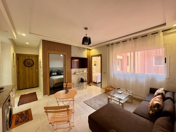 Charming 2-Bedroom Apartment in Central Marrakech – Steps from Lycée Victor Hugo