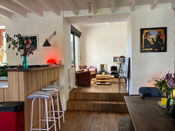 La maison d’artiste  en pierre