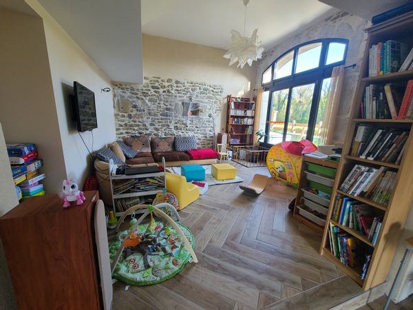 La maison de Maude, Jérôme et leur 3 enfants