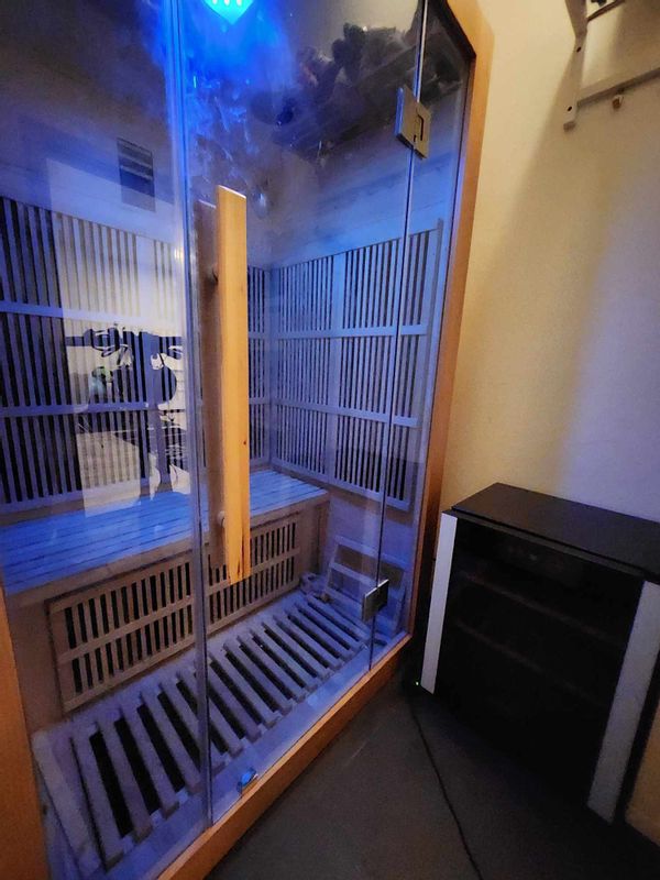 Apartment with gym, sauna and darts