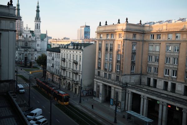 Hjem i Warszawa