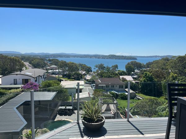 Resort style home in lake destination with amazing views in Lake Macquarie NSW, Australia.