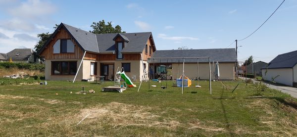 Maison bio-climatique avec vue sur les pyrénées
