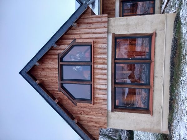 Maison bio-climatique avec vue sur les pyrénées