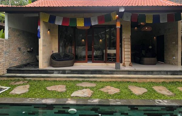 Petite villa with private pool, bathtub and jungle view