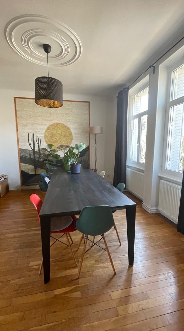 Un joli appartement citadin «  dans les arbres » pour un couple , une famille, ou un groupe d  amis