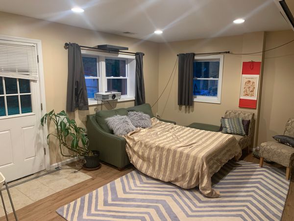 Private living quarters in family home
