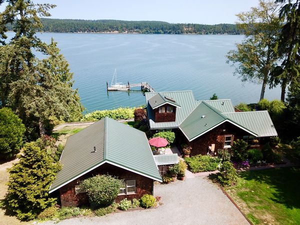 Waterfront on Sequim Bay with a private dock too!