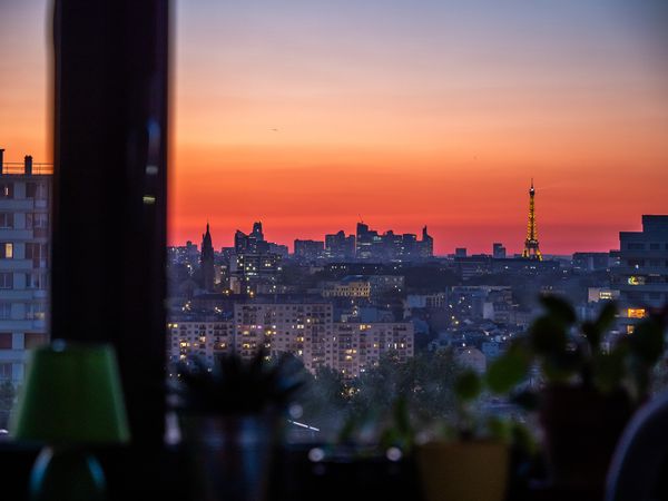 Appartement vue sur Paris