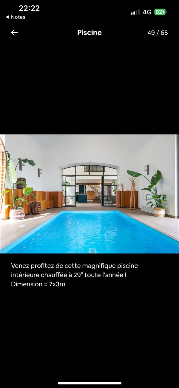 Les grands enfants
Maison de 374 m² avec piscine intérieure et jardin de 2000 m² à 1h15 de Paris
