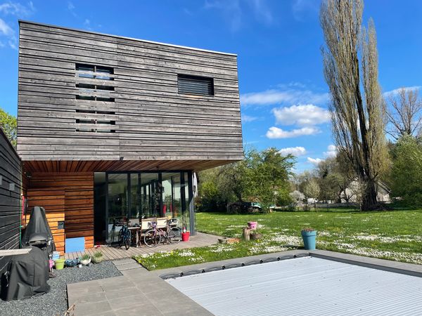 Maison de charme entre vignoble et montagne.