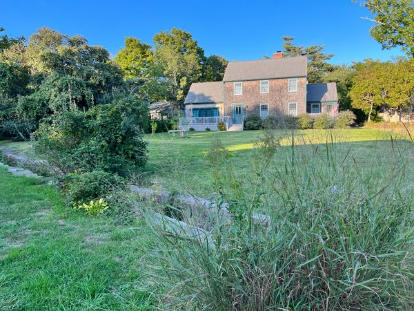 A whaling village retreat with water views, one hour from Boston, one week minimum.