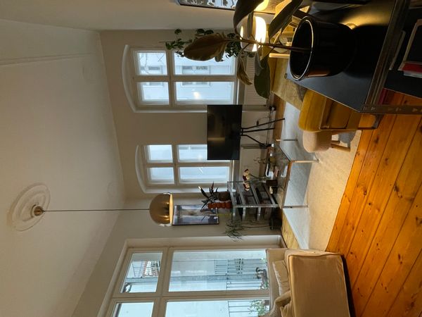 Sunny and warm canal-side Berlin home