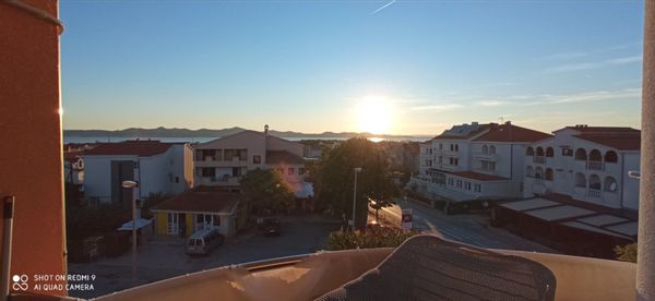 Apartment with big sunny balcony in Zadar