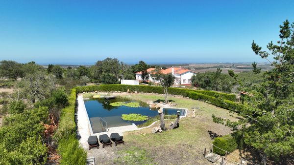 Family-Friendly Country House with Ecological Swimming Pool in Alentejo Natural Park