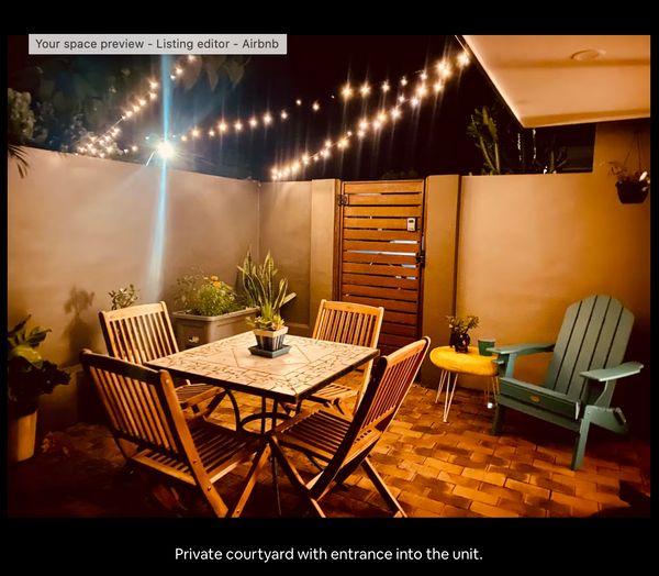 Peaceful Lennox Head Apartment- Private courtyard