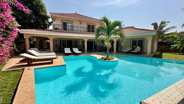 Splendide villa située à Ngaparou, à 100m de la plage, avec piscine privée sans vis-à-vis